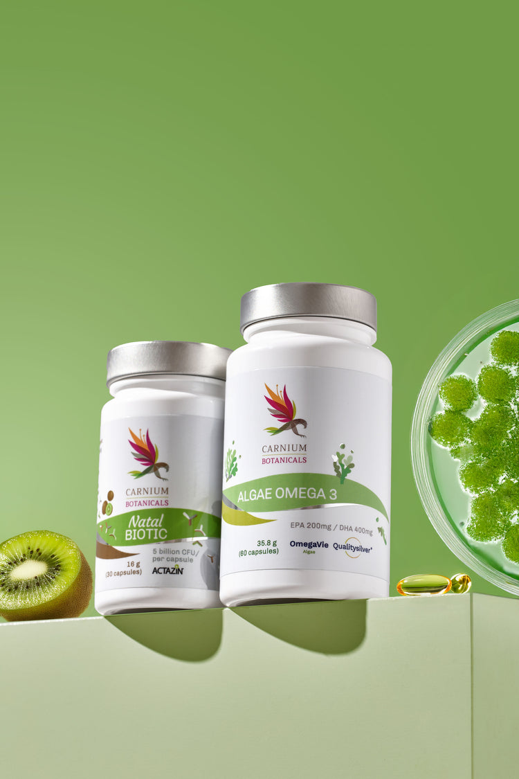 Wsparcie zdrowia podczas ciąży i karmienia piersią: Natal Biotic + Algi Omega 3 -10%