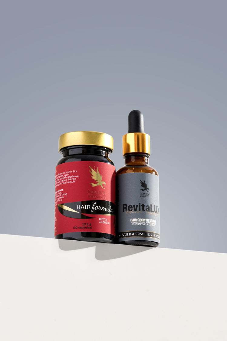 Pielęgnacja włosów od środka i na zewnątrz: RevitaLUX + Hair Formula -10%