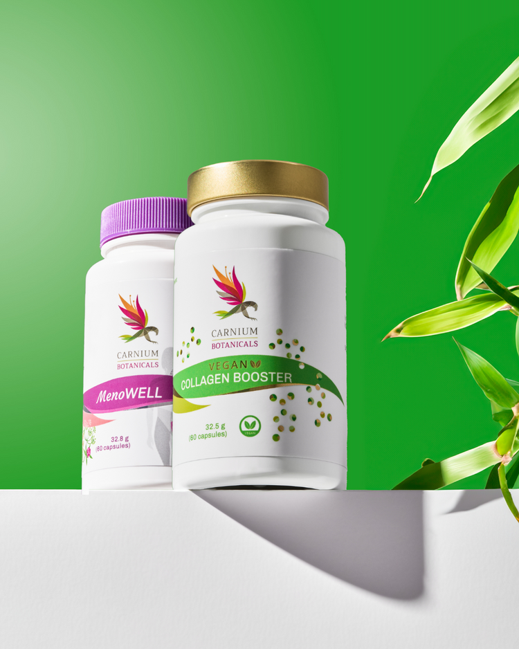 Kwitnąca menopauza: MenoWELL + Vegan Collagen Booster -10%