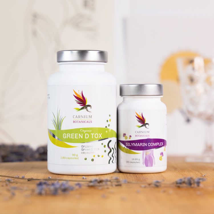 Zielony detoks: Green D TOX + Silymarin Complex -10%