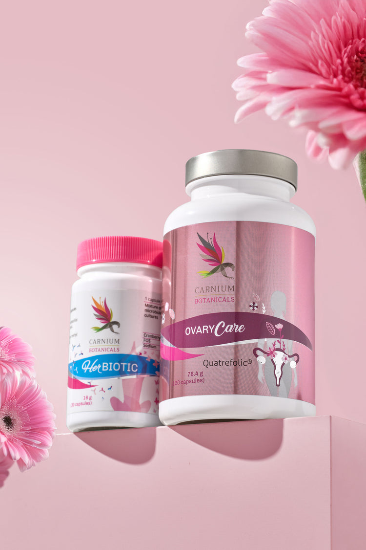 Równowaga hormonalna i zdrowie intymne: Her Biotic + Ovary Care -10%